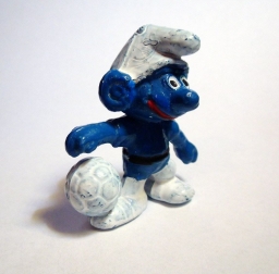 Schtroumpf footballeur - photo