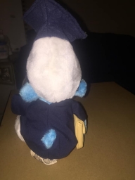 Peluche Schtroumpf à lunettes - Brainy - photo