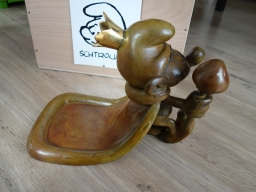 Schtroumpfissime en bronze - photo