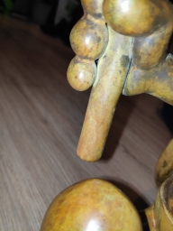 Schtroumpfissime en bronze - photo