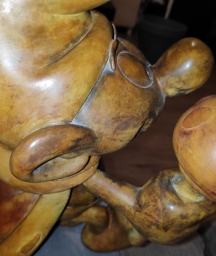 Schtroumpfissime en bronze - photo