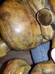 Schtroumpfissime en bronze - photo