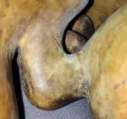 Schtroumpfissime en bronze - photo