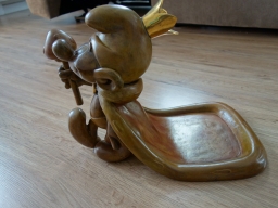 Schtroumpfissime en bronze - photo