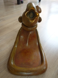 Schtroumpfissime en bronze - photo