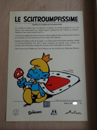 Schtroumpfissime en bronze - photo