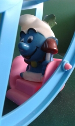 Manège grande roue musicale avec figurines - photo