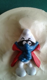 Schtroumpf espion - photo