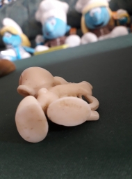 Schtroumpf avec harpe - photo