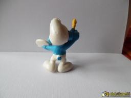 Schtroumpf peintre/artiste - photo