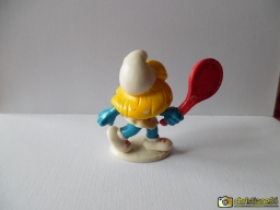 Schtroumpfette joueuse de tennis - photo