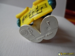 Schtroumpf chanteur avec partition - photo