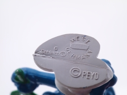 Schtroumpf courtisant avec fleur (rendez-vous) - photo