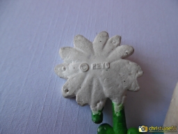 Schtroumpf courtisant avec fleur (rendez-vous) - photo