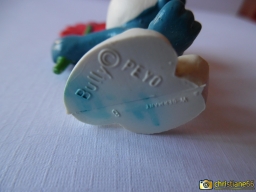 Schtroumpf courtisant avec fleur (rendez-vous) - photo