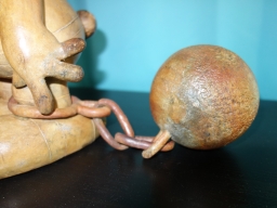 Schtroumpf prisonnier - photo