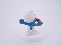 Schtroumpf avec glace - photo