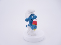 Schtroumpf avec glace - photo