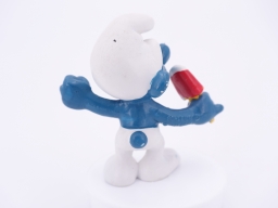 Schtroumpf avec glace - photo
