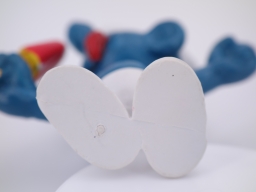 Schtroumpf avec glace - photo