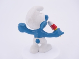 Schtroumpf avec glace - photo