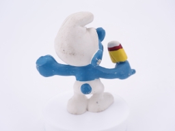 Schtroumpf avec glace - photo