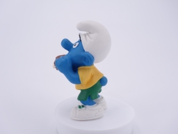 Schtroumpf avec sandwich - photo