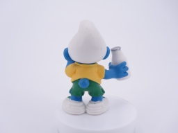 Schtroumpf avec sandwich - photo