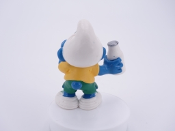 Schtroumpf avec sandwich - photo