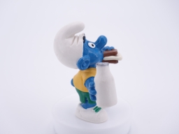 Schtroumpf avec sandwich - photo