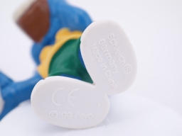 Schtroumpf avec sandwich - photo