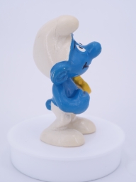 Schtroumpf avec biscuit - photo