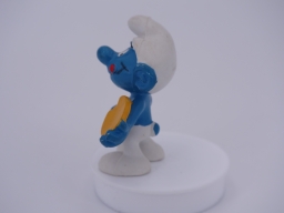 Schtroumpf avec biscuit - photo