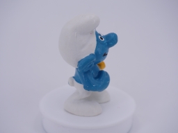 Schtroumpf avec biscuit - photo