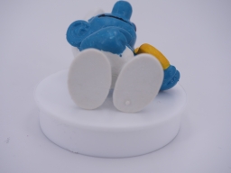 Schtroumpf avec biscuit - photo