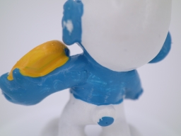 Schtroumpf avec biscuit - photo