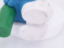 Schtroumpf assoiffé avec bouteille - photo