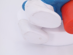 Schtroumpf assoiffé avec bouteille - photo