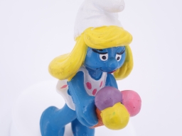 Schtroumpfette avec glace - photo