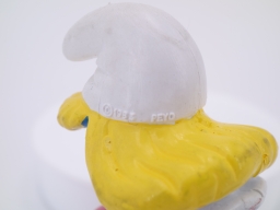 Schtroumpfette avec glace - photo