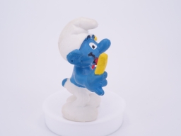 Schtroumpf avec frites - photo