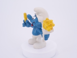 Schtroumpf avec frites - photo