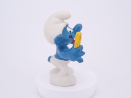 Schtroumpf avec frites - photo