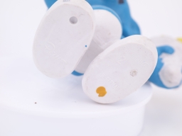 Schtroumpf avec frites - photo