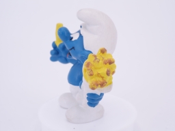 Schtroumpf avec frites - photo