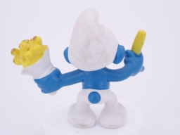 Schtroumpf avec frites - photo