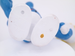 Schtroumpf avec frites - photo