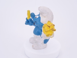 Schtroumpf avec frites - photo