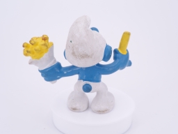 Schtroumpf avec frites - photo