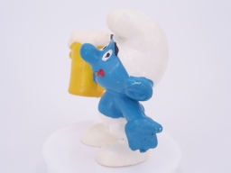 Schtroumpf avec bière - photo